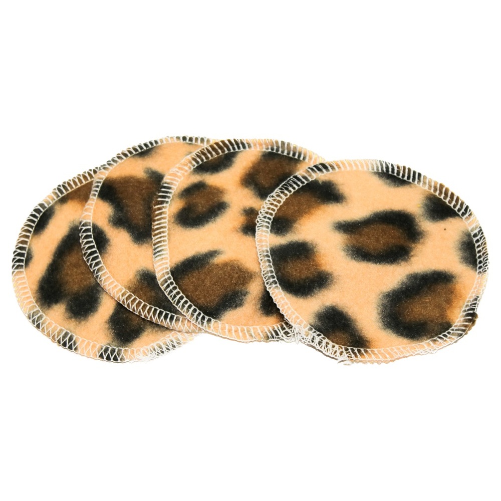 Cheetah Print Reusable Facial Scrubbies (set of 10)